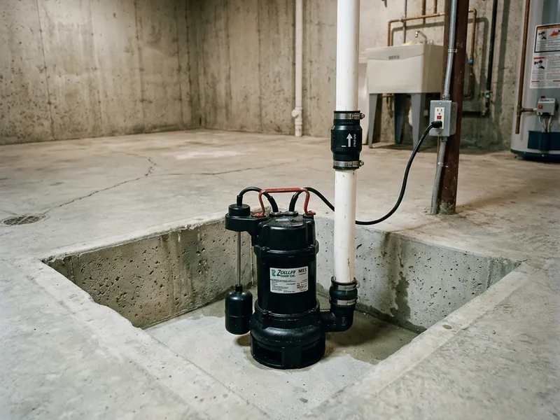 Sump Pump Installation Plumber in Brooklyn, IA
